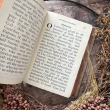 Load image into Gallery viewer, The Key of Heaven Prayer Book in Celluloid Covers with Floral Gauffered Edges