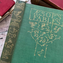 Load image into Gallery viewer, 1912 Aesop's Fables Illustrated by Arthur Rackham First Edition Thus Colour Plates