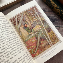 Load image into Gallery viewer, King Arthur and His Knights by Doris Ashley Illustrated by AA DIxon Antique Book