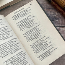 Load image into Gallery viewer, 1919 Poems of Robert Burns Full Morocco Leather with Gilt Thistle Decoration