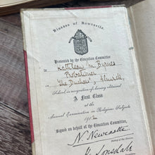 Load image into Gallery viewer, Longfellow's Poetical Works In Fine Half Vellum Binding Antique Book WORN