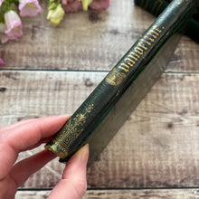 Load image into Gallery viewer, 1866 Evangeline by Henry Wadsworth Longfellow Mauchline Ware Faux Malachite Book