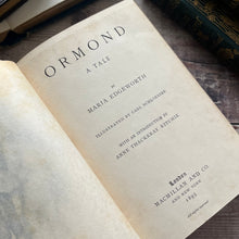 Load image into Gallery viewer, 1895 Ormond A Tale by Maria Edgeworth AA Turbayne Binding Illustrated Book