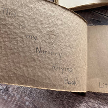 Load image into Gallery viewer, Early 20th Century Children's Scrapbook of Nursery Rhymes Manuscript