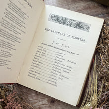 Load image into Gallery viewer, 1875 The Language and Poetry of Flowers Mid Victorian Book Beautiful Binding