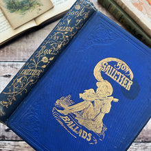 Load image into Gallery viewer, 1874 The Book of Ballads; Twelfth Edition Illustrated Book
