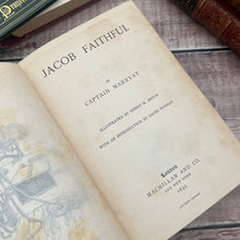 Load image into Gallery viewer, 1895 Jacob Faithful by Captain Marryat AA Turbayne Binding Macmillan