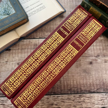 Load image into Gallery viewer, Shirley and Villette by Charlotte Bronte Antique Two Volumes Books Full Leather
