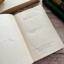 Load image into Gallery viewer, Shirley by Currer Bell (Charlotte Bronte) Antique Book by George Routledge