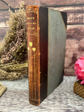 Load image into Gallery viewer, 1885 Gray's Poetical Works; Half Leather Book with Floral Decoration