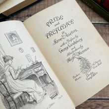 Load image into Gallery viewer, 1895 Pride and Prejudice by Jane Austen Rare Peacock Binding Very Good Condition (Et)
