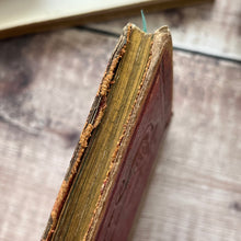 Load image into Gallery viewer, Early Victorian Manuscript Book; Hand Written Poetry and Illustrated Acrostic WORN