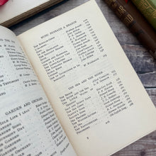 Load image into Gallery viewer, 1926 The Open Road by EV Lucas; A Book of Verse for Wayfarers