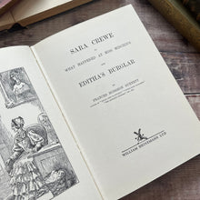 Load image into Gallery viewer, Facsimile of the First Edition Sara Crewe and Edith's Burglar by Frances Hodgson Burnett
