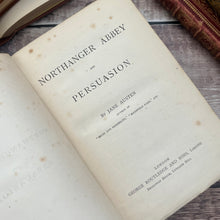Load image into Gallery viewer, Rare Northanger Abbey and Persuasion by Jane Austen Book Steventon Edition