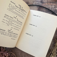 Load image into Gallery viewer, The Language of Flowers A Journal and Record of Birthdays Book with DJ