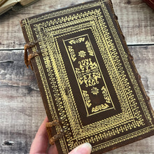 Load image into Gallery viewer, 1698 Ezechiel French Antiquarian Volume Full Leather Binding with Gauffered Edges