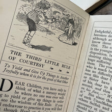 Load image into Gallery viewer, A Little Book of Courtesies by Katherine Tynan; Illustrated by Charles Robinson