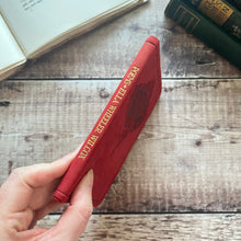 Load image into Gallery viewer, Poems of Ella Wheeler Wilcox Miniature Yapp Leather Suede Binding Antique Roses Book