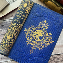Load image into Gallery viewer, 1860 The Poetical Works of Alexander Pope Victorian Illustrated Book