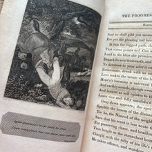 Load image into Gallery viewer, 1814 Poems of William Cowper Two Volumes Half Leather Antiquarian Books