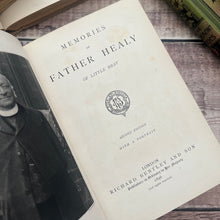 Load image into Gallery viewer, 1896 Memories of Father Healy Finely Bound Half Leather from the Library of Lord Battersea
