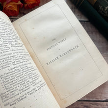 Load image into Gallery viewer, The Poetical Works of William Wordsworth Victorian Cloth Book