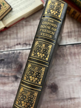 Load image into Gallery viewer, 1920 The Oxford Book of French Verse; Full Leather Antique Book