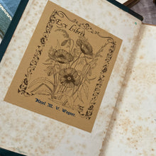 Load image into Gallery viewer, Familiar Wild Flowers First Series by Edward Hulme; Half Leather Illustrated Book