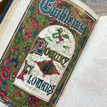 Load image into Gallery viewer, 1863 The Emblems and Poetry of Flowers Early Victorian Pocket Book