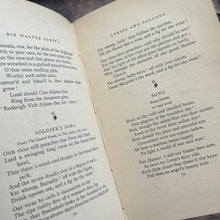 Load image into Gallery viewer, 1894 The Lyrics and Ballads of Sir Walter Scott Full Calf Leather School Prize