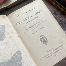 Load image into Gallery viewer, 1879 Half Hours in the Green Lanes by J.E.Taylor; Victorian Nature Book