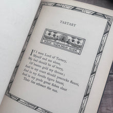 Load image into Gallery viewer, 1923 Songs of Childhood by Walter de la Mare; Fairy Stories Illustrated Book
