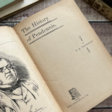 Load image into Gallery viewer, The History of Pendennis by William Makepeace Thackeray Floral Binding Book