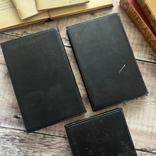 Load image into Gallery viewer, Set of 3 Antique Full Leather Robert Louis Stevenson with Floral Gilt to Spine