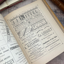 Load image into Gallery viewer, Le Livre du Mariage Souvenir de 1885; 19th Century Full Leather Book with Gauffered Edges