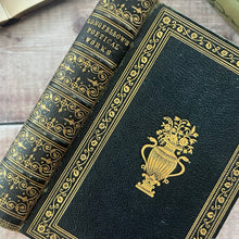 Load image into Gallery viewer, 1853 The Poetical Works of Henry Wadsworth Longfellow; Full Morocco Binding