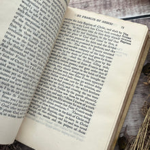 Load image into Gallery viewer, 1903 The Flowers of St Francis Full Vellum Binding with Cherub Metal Clasps