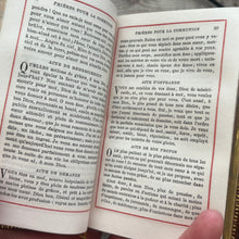 Load image into Gallery viewer, 1885 Petit Paroissien Romain; Full Leather French Catholic Prayer Book with Metalwork