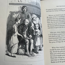 Load image into Gallery viewer, 1859 The Poetical Works of Oliver Goldsmith Unusual Purple Cloth Binding