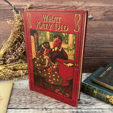 Load image into Gallery viewer, What Katy Did by Susan Coolidge Beautiful Binding of a Reading Girl