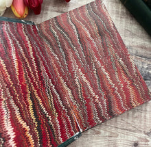 Load image into Gallery viewer, Homes of Old English Writers Full Leather Binding with Marbled Edges