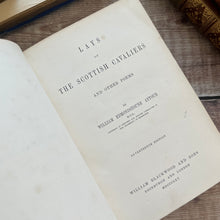 Load image into Gallery viewer, Lays of the Scottish Cavaliers by William Edmondstoune Aytoun Full Leather