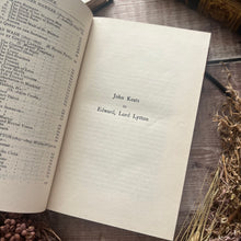 Load image into Gallery viewer, 1905 Keats to Lytton Poets of the Nineteenth Century Beautiful Floral Spine