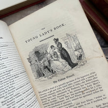 Load image into Gallery viewer, 1832 The Young Lady's Book A Manual of Elegant Recreations Late Georgian Third Edition