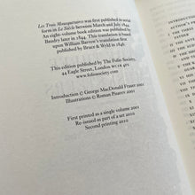 Load image into Gallery viewer, 2010 The Three Musketeers by Alexandre Dumas Large Folio Society Book