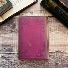 Load image into Gallery viewer, 1859 The Poetical Works of Oliver Goldsmith Unusual Purple Cloth Binding