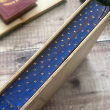 Load image into Gallery viewer, Le Livre du Mariage Souvenir de 1887; 19th Century Full Leather Book with Blue Tinted Gilt Gauffered Edges
