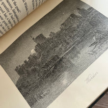 Load image into Gallery viewer, Two Half Leather Sir Walter Scott Books with Marbled Text Block Edges 1901
