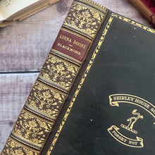 Load image into Gallery viewer, Lorna Doone A Romance of Exmoor by RD Blackmore; Fine Leather School Prize Binding